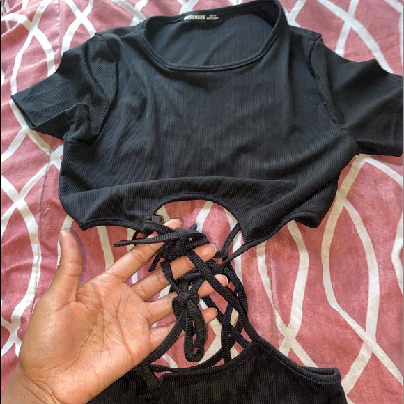 2pc biker short set - Picture 4 of 6